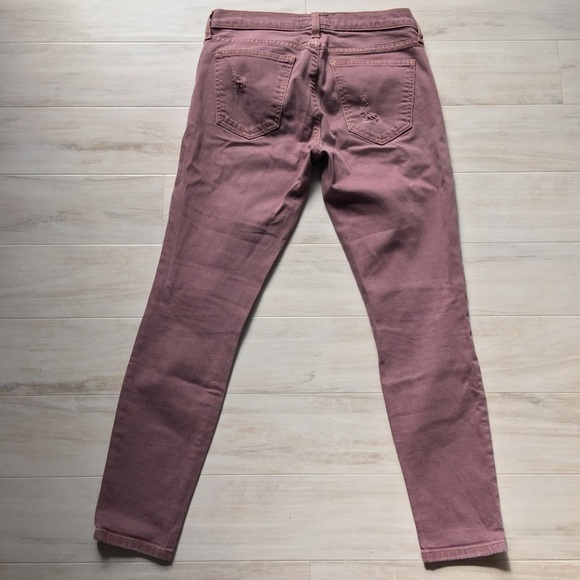 Current/Elliott Rose Taupe Skinny Denim Jeans - Picture 3 of 4